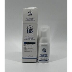 EltaMD Skin Recovery Amino Acid Foaming Cleanser for Sensitive Skin 1 Fl‎ Oz